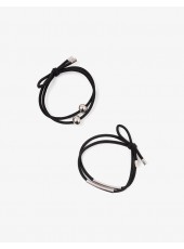 Набор резинок для волос, с декором, 2 шт. Набор резинок для волос, с декором, 2 шт.